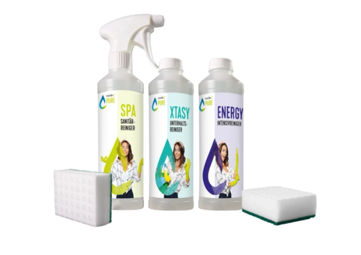 codex Pure Starterset: Xtasy, Energy, Spa und zwei Powerpads